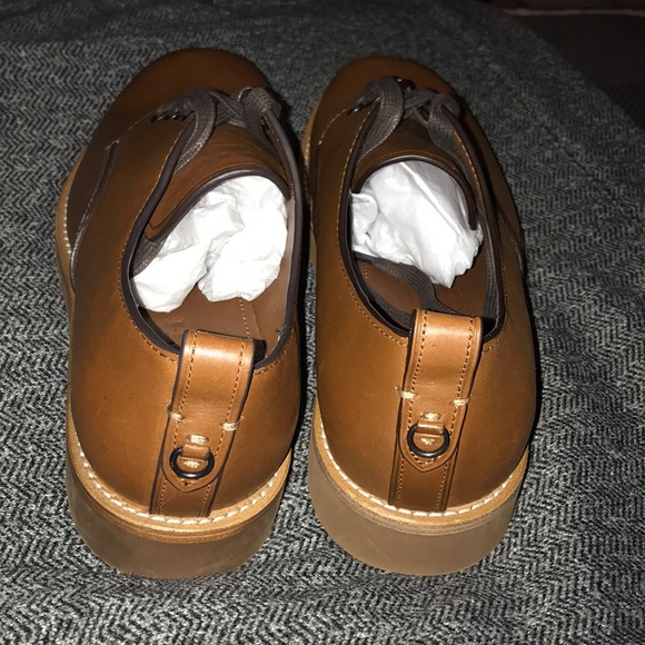 Coach shoes- Size 13- Color Brown. Never worn - Picture 2 of 4